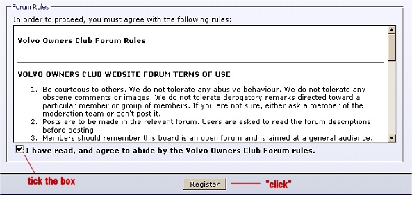 Volvo Forum Screen Shot